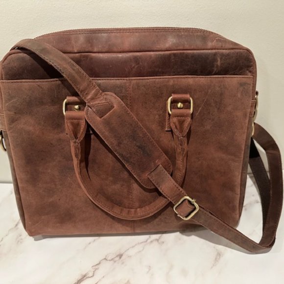 BLACK FRIDAY DEAL Laptop Bag Briefcase Duffel Bag, 13'' Laptop Shoulder Bag - Picture 5 of 7